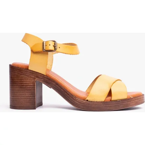 Women's Hush Puppies GEORGIA Womens Sandals Yellow