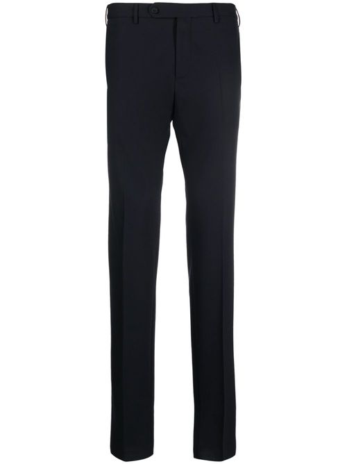 Slim-fit tailored trousers - Blue