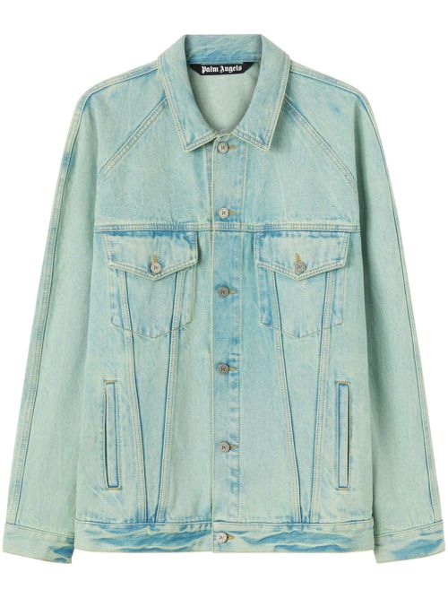 Overdyed denim jacket - Green