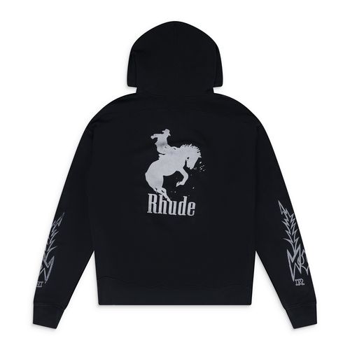 Black Tribal Box Hoodie
