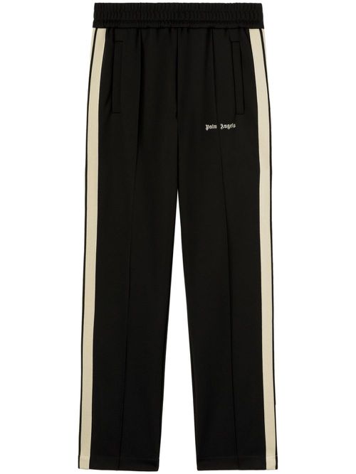 Logo-print track pants - Black