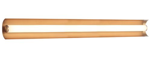 Aged Gold Brass LED Wall Sconce from the Norvan Collection