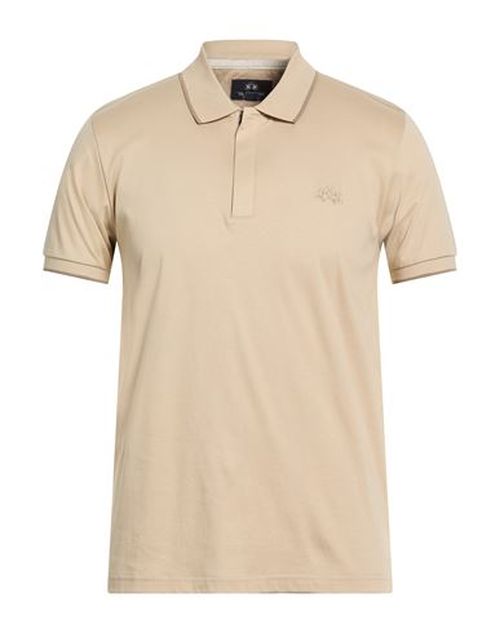 Man Polo shirt Beige Size L Cotton