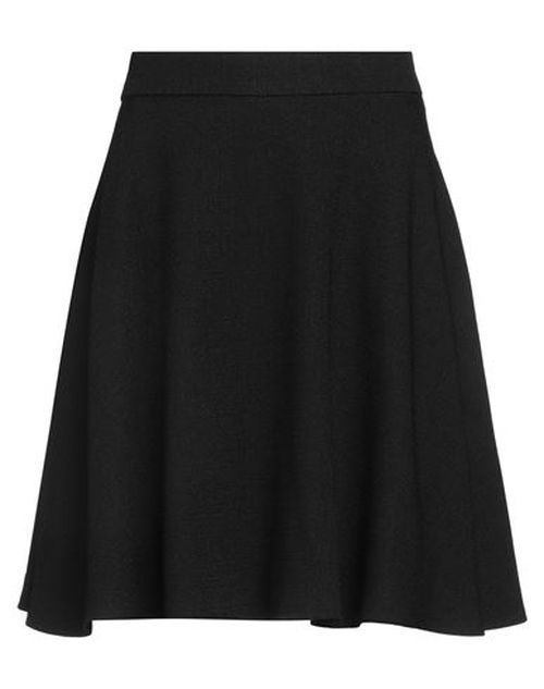 Woman Mini skirt Black Size 2 Acetate, Polyester