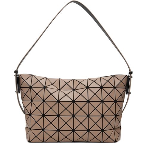Taupe Musette Bag