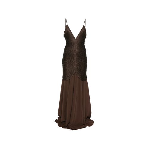 Nostalgia V-neck Maxi Dress