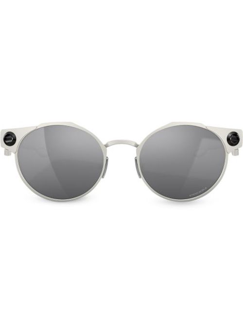 Deadbolt round frame sunglasses