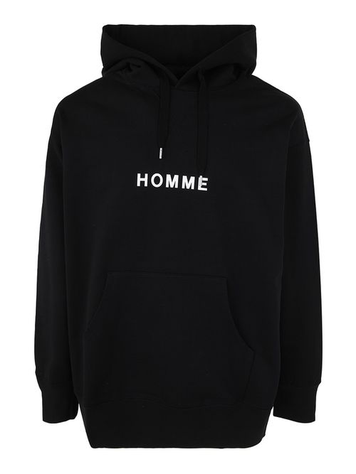 Logo cotton hoodie