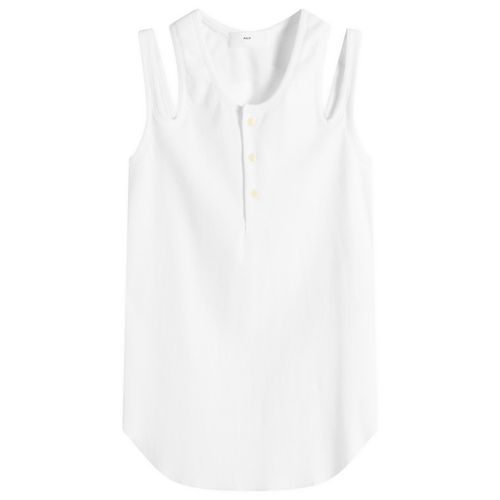 TOGA Rib Tank Top White