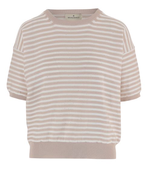 Naturals Stripes Crew Neck Sweater