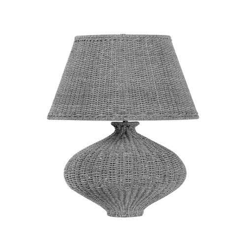 Patina Brass One Light Table Lamp from the Nette Collection