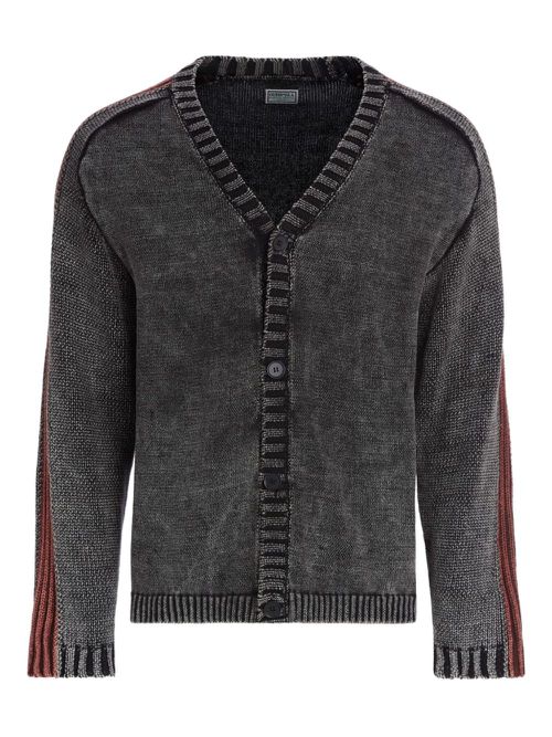 GUESS USA cotton cardigan - Black