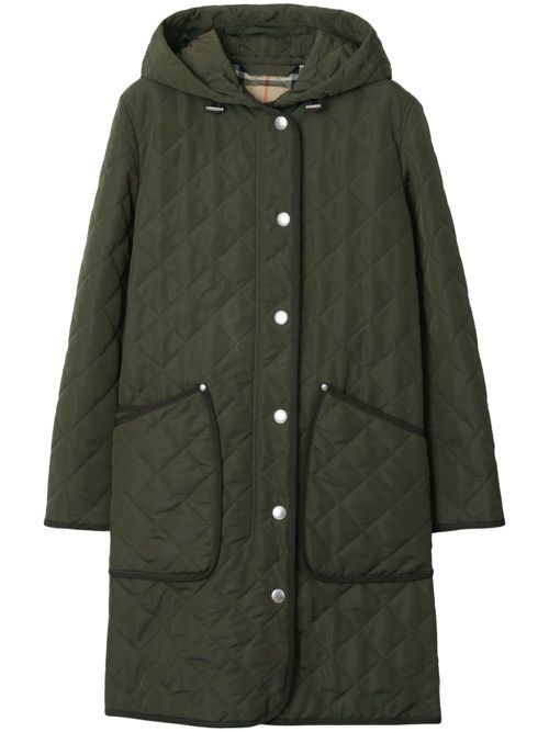 Quilted coat - Green