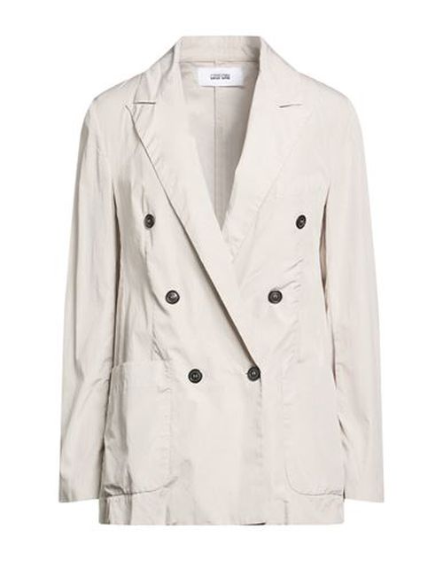 Woman Blazer Light grey Size 2 Cotton