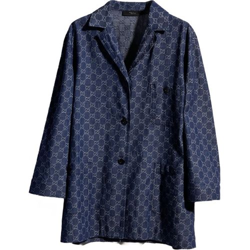 Gucci Gg Denim Cotton Shirt