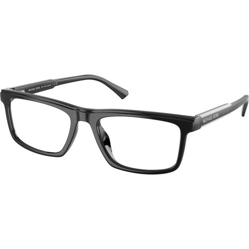Michael Kors Hombre Michael Kors MK4189U KAHULU 3005 Monturas ópticas Inyectado Negro Transparente Cuadrada Norma