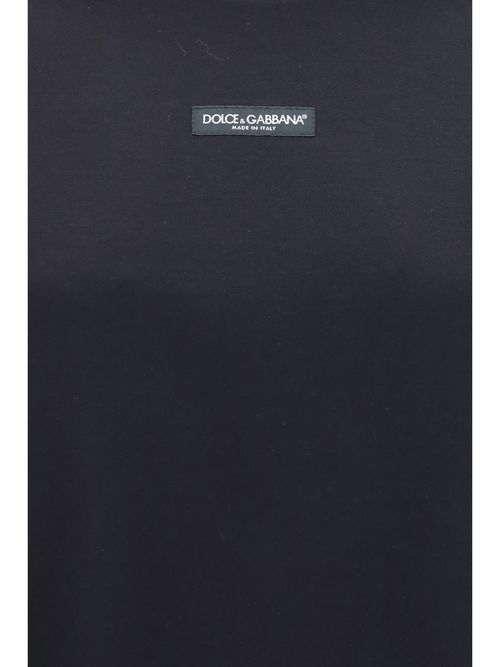 Cotton Jersey T-Shirt — Black