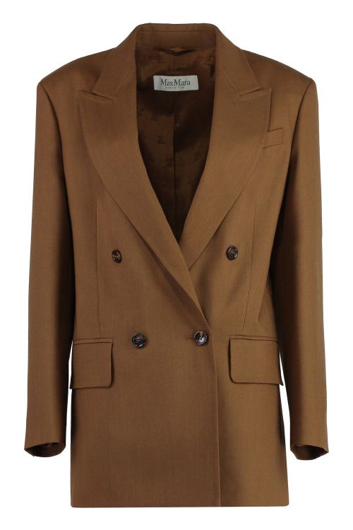 Palanca Double-breasted Wool, Mohair and Silk-blend Blazer