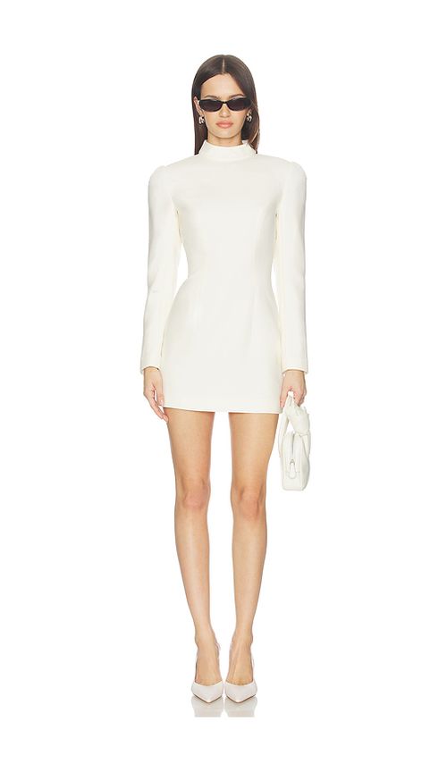 Lovers and Friends Paola Mini Dress in White. L. Also in XXS, XS