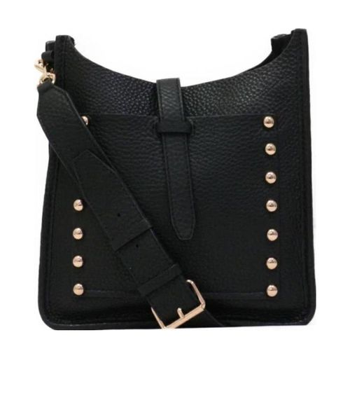 Nailed satchel bag