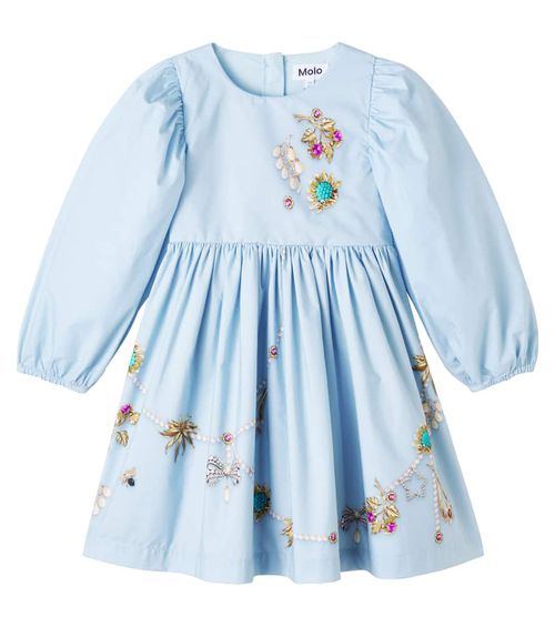 Cilja printed cotton dress