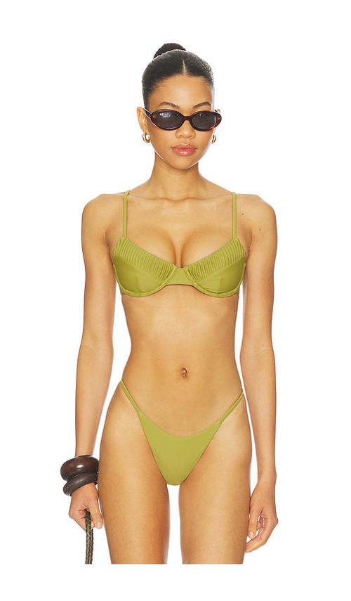 Lovewave The Tate Top in Sage. - XS also in XXS, S, M