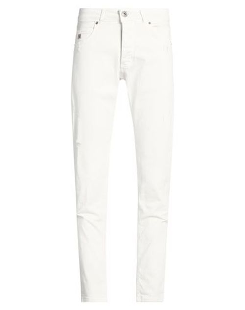 Bl.11 Block Eleven Man Jeans Off white Size 28 Cotton