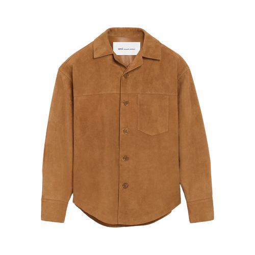 Goat Suede Buttoned Overshirt