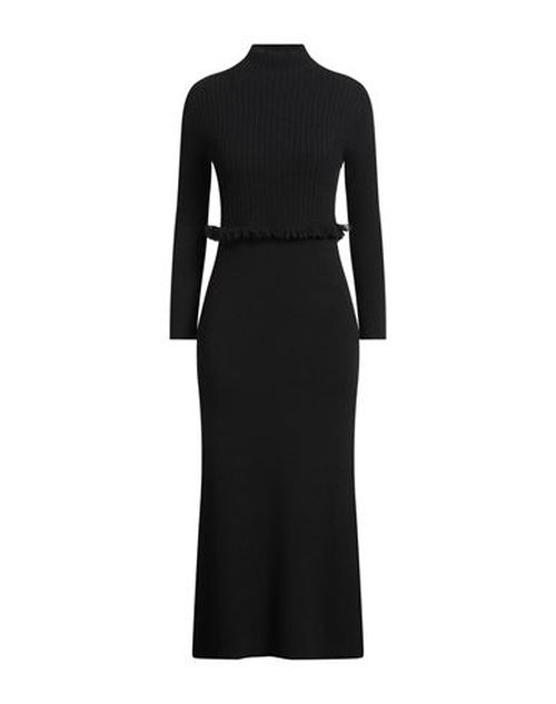 Woman Midi dress Navy Size L Cashmere