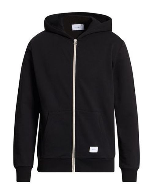 Man Sweatshirt Black Size S Cotton