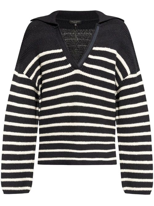 Jen polo sweater - Black