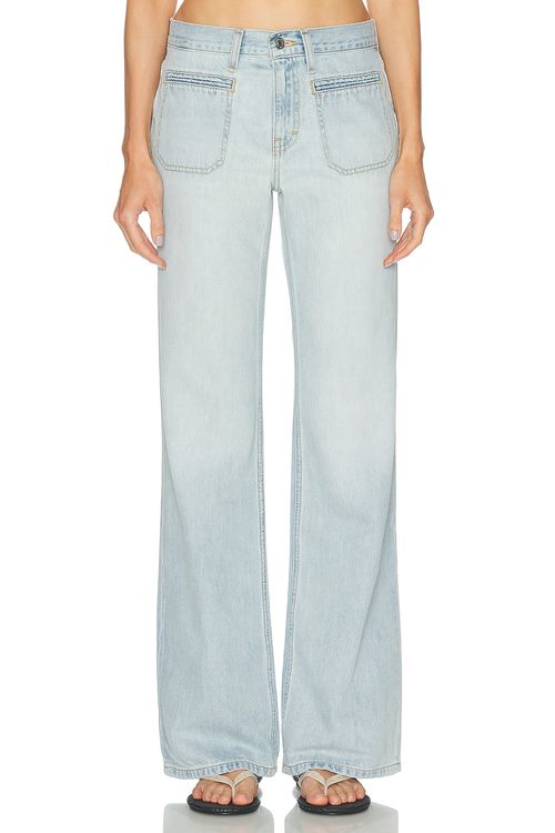 RE/DONE West Californian Jean in Solana Blue - Blue. 24 also , 26, 27, 28