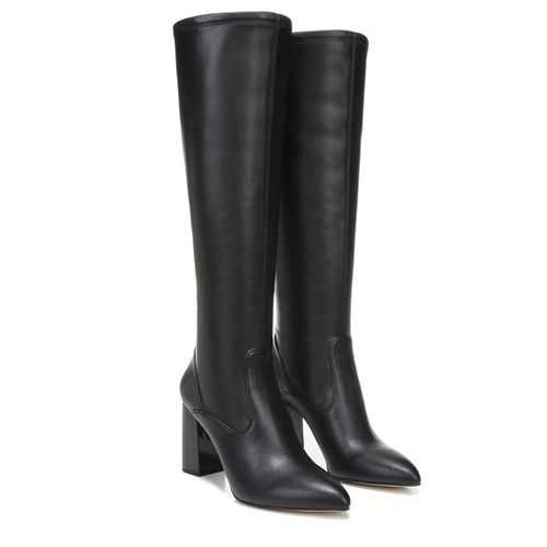 Women's Katherine Wide Calf Knee High Boots (Black)
