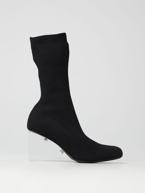 Flat Ankle Boots Woman color Black