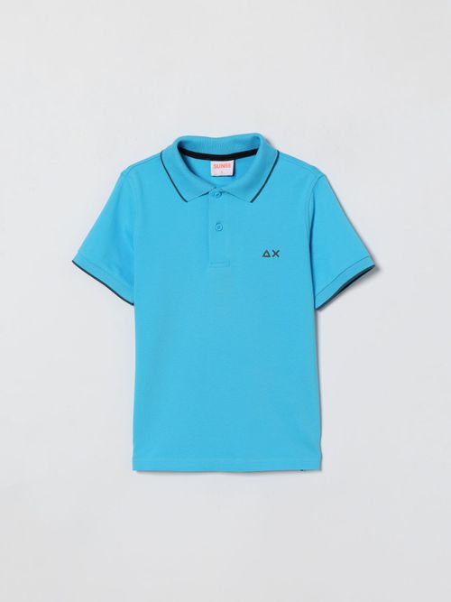 Polo Shirt Kids color Turquoise
