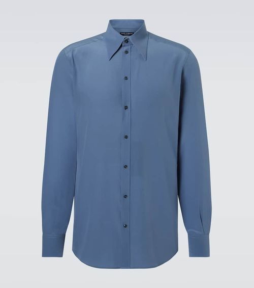Silk crêpe shirt