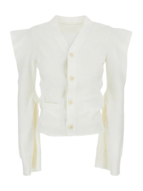 Suiting Mix Knit Cardigan