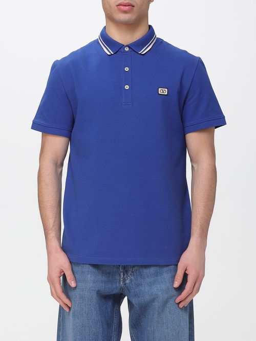 Polo Shirt Men color Blue