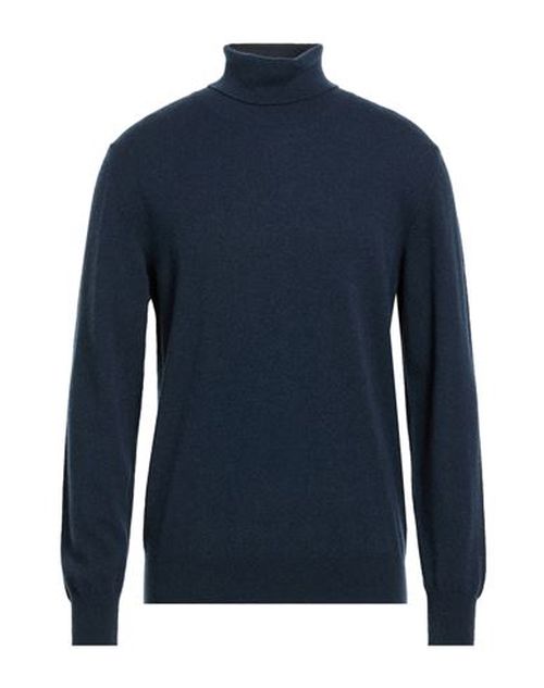 Man Turtleneck Navy Size S Cashmere