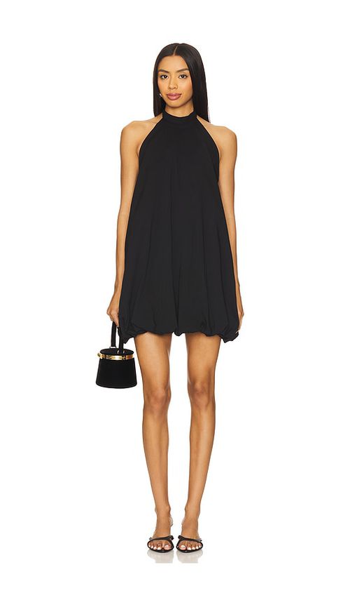 MORE TO COME Nala Bubble Mini Dress in Black.  XS. Also in L, M