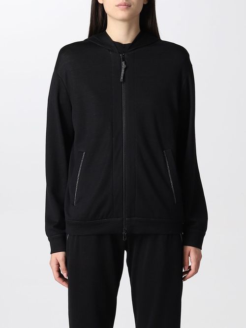 Sweatshirt Women colour Black