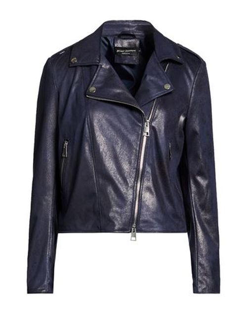 Woman Jacket Midnight blue Size M Viscose, Polyurethane