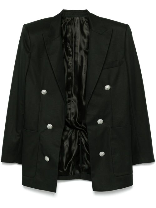 Cotton blazer - Black