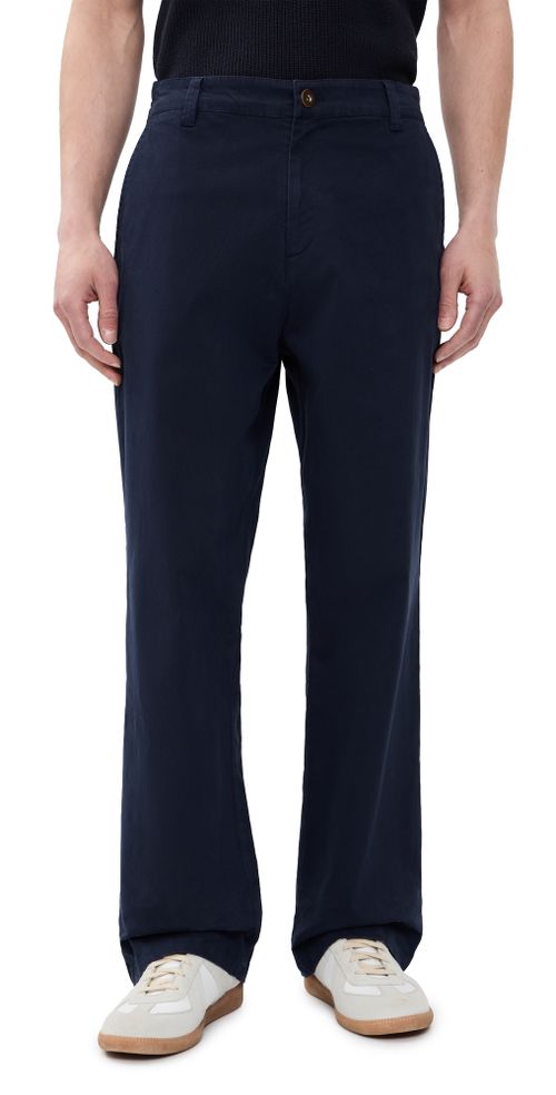 Stretch Chinos Dark Blue