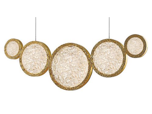 Bottega LED Chandelier in Polished Bra