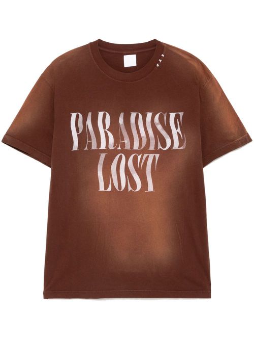 Paradise lost T-shirt - Brown