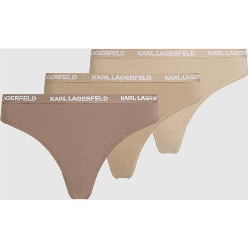 Karl Lagerfeld - Logo Thong – 3 Pack, Woman