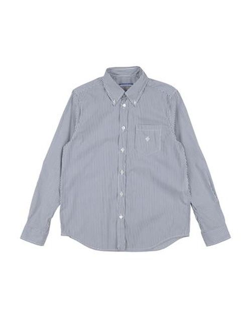 Jacob Cohёn Kid Boy Shirt Navy Size 10 Cotton, Polyamide, Elastane