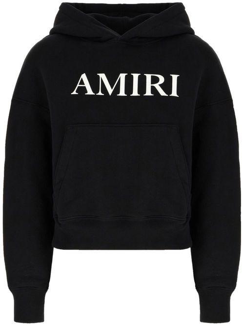 Printed hoodie - Black