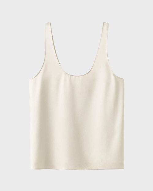 Almada Top Romy Satin Tank Pear